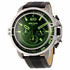 Diesel Deadeye DZ4407 Men's Watch - Black Dial, Green Crystal, Brown Leather Strap