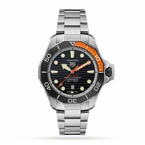 TAG Heuer Aquaracer Professional 1000 Superdiver WBP5A8A.BF0619 Men's Watch - Titanium, Black Dial