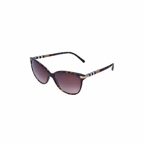 Burberry BE 4216 3002-13 57 Women's Sunglasses - Brown Acetate Frame, Gradient Brown Lenses