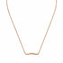 Gucci Link to Love 18ct Roségold Gravierte Bar Halskette - Modell YBB662108002