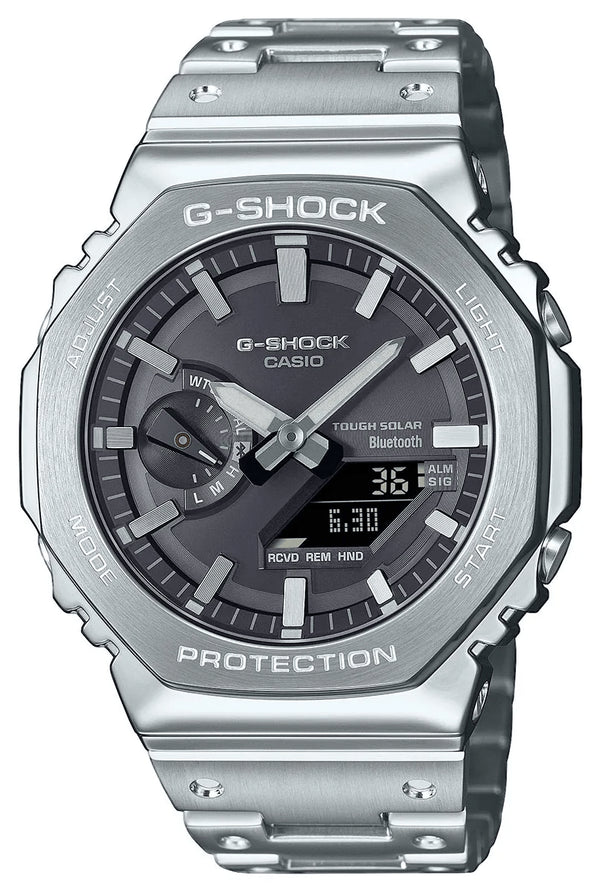 CASIO & VINTAGECasio G - Shock GM - B2100SD - 1AER – Full Metal Solar Bluetooth Watch, 200M Water ResistantWATCHESEcecile