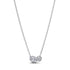 Pandora 393776C01 Embracing Halo Necklace - Sterling Silver, 45cm