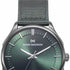 Mark Maddox HC1008-67 Men's Green Dial Nylon Strap Watch - 41mm