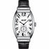 Tissot Heritage Porto Mechanical Unisex Watch - White Dial, Stainless Steel Tonneau Case, Black Leather Strap