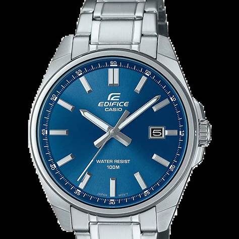 CASIO EDIFICECasio Edifice EFV - 150D - 2AVUEF Men's Watch - Blue Dial, Stainless Steel BraceletWATCHESEcecile