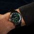 Seiko Presage SRPD37J1 Men's Automatic Watch - Green Dial, Brown Leather Strap