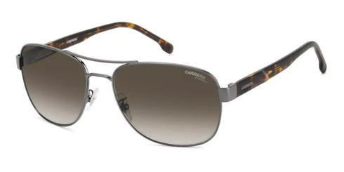 Carrera C FLEX 02/G/S TZ2/HA Men's Sunglasses - Dark Ruthenium Frame, Brown Shaded Lenses