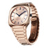 D1 Milano Square Champagne SQBJ04 Orologio unisex - Acciaio inossidabile PVD champagne, 37 mm