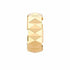 Gucci Link to Love 18ct Yellow Gold Studded Ring - Size 6