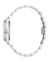 Bulova 96M170 Women's Watch – Silver Steel, Lilac Dial, Sapphire Crystal, 32mm