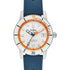 Zodiac Super Sea Wolf Compression ZO9270 Men's Automatic Watch - White Dial, Blue Rubber Strap