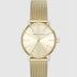 Reloj de malla de acero inoxidable en tono dorado para mujer Armani Exchange AX5536 Lola