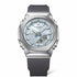 Casio G-SHOCK GM-S2110-2AER Damenarmbanduhr – Blaues Zifferblatt, Metalllünette