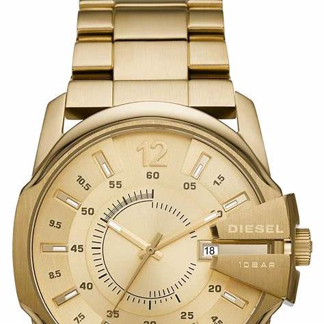 Diesel DZ1952 Master Chief Men's Watch - Gold-Tone Stainless Steel