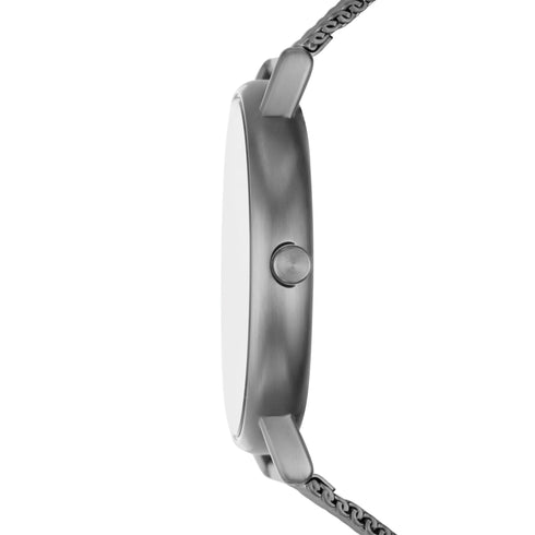 Skagen Denmark Signatur SKW6900 - Quadrante grigio, bracciale a maglie, quarzo 40 mm