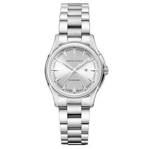 Hamilton Jazzmaster Lady Auto H32315152 - Acciaio inossidabile 34 mm, quadrante argento