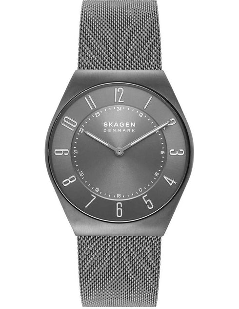 SKAGEN DENMARKSkagen Denmark Grenen SKW6824 Ultra Slim Watch – 37mm Charcoal Dial, Mesh Strap, QuartzWATCHESEcecile