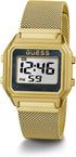 Guess Zoom GW0343L2 Women's Gold-Tone Digital Mesh Watch