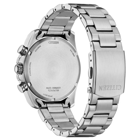 Citizen Racing Chronograph CA4640-50L – Men's Solar-Powered Watch with Blue Dial