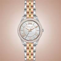 Michael Kors MK4846 Orologio donna Mini Harlowe Pavé Tri-Tone