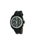 Breil Milano BW0321 Men's Quartz Watch - Black Dial, Black Leather Strap