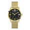 Guess Campbell GW0214G2 Men's Gold Stainless Steel Watch with Black Dial