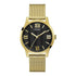 Guess Campbell GW0214G2 Men's Gold Stainless Steel Watch with Black Dial