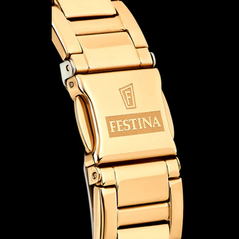 Festina F20400/1 Ladies “Boyfriend” Chronograph – Gold Stainless 38.5mm