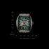 Bulova 98A321 Men's Maquina Automatic Watch – Green Skeleton Dial, 40mm Gunmetal Case