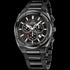 Jaguar J992/1 Men's Executive Chronograph Watch - Black PVD Stainless Steel, Black Dial