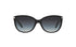 Occhiali da sole Cat-Eye da donna Ralph by Ralph Lauren RA5160 501/11 - Montatura nera, lenti sfumate grigie