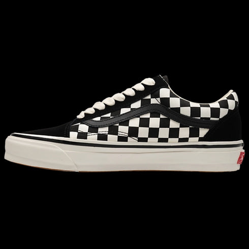 Vans Old Skool Checkerboard Nero Bianco Uomo