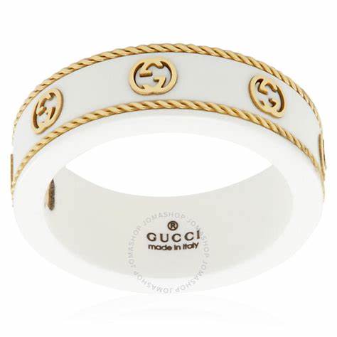 The Gucci Icon Ring, model YBC606826002, is a distinguished piece from Gucci's Icon collection, renowned for its elegant design and signature motifs.