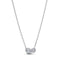 Pandora 393776C01 Embracing Halo Necklace - Sterling Silver, 45cm