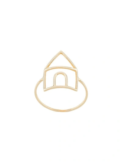 ALIITAAliita Casita Pura Ring RIPU220000YG09K – 9kt Yellow Gold, Handmade in ItalyBIJOUXEcecile