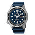 Citizen NY0040-17L Men's Watch - Blue Dial, Stainless Steel Case and Blue Rubber Strap