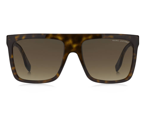 Marc Jacobs MARC 639/S 086/HA Gafas de sol para hombre - montura habana, cristales degradados marrones