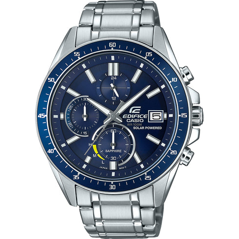 Casio Edifice EFS-S510D-2AVUEF Men's Solar-Powered Analog Watch with Date Display