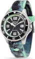 Sector 230 R3251161020 Orologio al quarzo da uomo - Quadrante nero 43 mm, cinturino in silicone verde