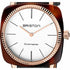 Briston Clubmaster Elegant 37mm White Dial Interchangeable Suede Leather Strap 22937.PRA.T.2.LNT