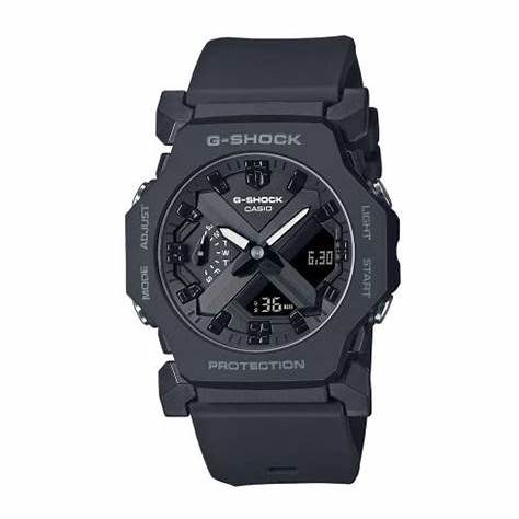Casio G-Shock GA-2300-1AER Orologio da uomo - Cinturino in resina nera, display analogico-digitale