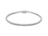 Bracciale tennis Miluna BRD863-0V5G7 - Oro bianco 18 carati con 50 diamanti