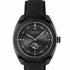 Gucci Interlocking YA142330 Men's Watch – Black Dial, Black Rubber Strap