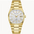 Orologio da uomo Bulova 97B223 Super Seville - Quadrante argento, bracciale in acciaio inossidabile color oro