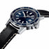 Tissot Supersport Gent Men's Watch - Blue Dial, Stainless Steel Case, Black Leather Strap