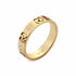 Gucci Icon 18ct Yellow Gold 4mm Band Ring - Size 6