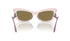 Dolce & Gabbana DG4467B 31486X Occhiali da sole Cat-Eye da donna - Montatura rosa trasparente, lenti a specchio rosa marrone chiaro