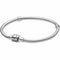 PANDORAPandora Moments Barrel Clasp Snake Chain Bracelet 598816C00 - 19 - 19cm Sterling SilverBIJOUXEcecile