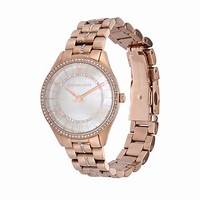 Michael Kors MK3716 Orologio da donna Lauryn Rose Gold-Tone con inserti di cristallo