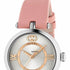 Gucci Model 2000 YA167506 30mm Women's Quartz Watch - Silver Dial, Pink Leather Strap